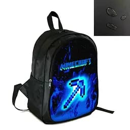 Рюкзак городской/школьный 38×28см с принтом Minecraft Кирка детский, подростковый, спортивный (4169)