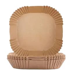 Одноразовые бумажные вкладыши для аэрофритюрницы A-Plus 200 мм × 45 мм термостойкие пищевая бумага