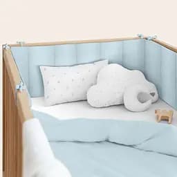 Бортики в дитяче ліжечко Cosas Skyey 30 х 60 см (WeltBed_58LightBlue_30x60) - мініатюра 2