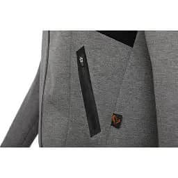 Реглан Savage Gear Tec-Foam Zip Hoodie M Dark Grey Melange - мініатюра 5