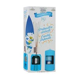 Подарочный набор Sweet Home: Аромадиффузор Тальк, 100 мл + свеча, 135 г