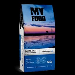 Сухий корм Myfood Супердля дорослих собак середніх та великих порід з Ягням та Рисом 12 кг