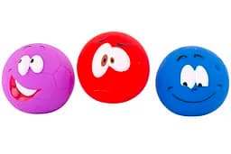 Набор игрушек для ванны Baby Team Смайлики (9023_набор_темный)