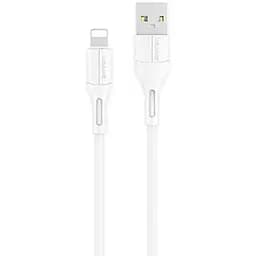 Кабель Usams US-SJ500 U68 Lightning Charging Data Cable 1 м Білий