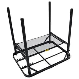 Складний стіл Bo-Camp Garland 60x45 cm Black/Wood look (1404195) - мініатюра 10