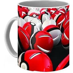 Кухоль GeekLand Покемон Го Pokemon Go game over PG.01.28 330 мл білий