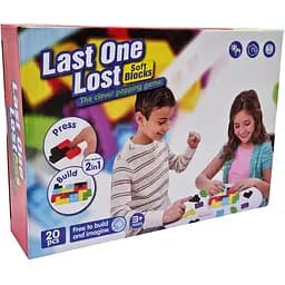 Конструктор детский с силиконовыми пузырями Bambi 326PI 20 деталей Красный