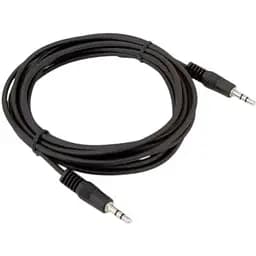 Кабель AUX Atcom 3.5 мм M - 3.5 мм M 1.8 м черный (17435)