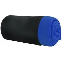 Плед Bergamo Warm флісовий з чохлом 180х150 см темно-синій (202311pl-44)