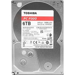 Жорсткий диск 3.5` Toshiba P300 6TB SATA 128MB (HDWD260UZSVA) - мініатюра 2
