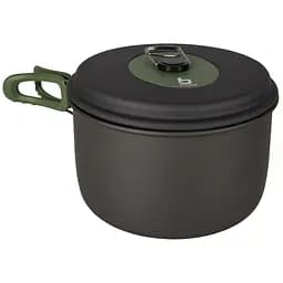 Набір посуду Bo-Camp Explorer 3 Pieces Hard Anodized Grey/Green (2200239), Сірий - мініатюра 7