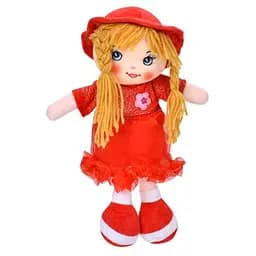 Детская игровая кукла Bambi YG0009 Red 33 см мягконабивная петелька 