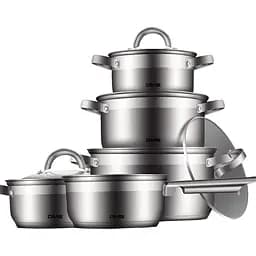 Набір каструль із нержавіючої сталі DMS TSE2009C