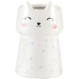 Підставка для зубних щіток МВМ My Home Cute cat, білий (BA-21 WHITE)
