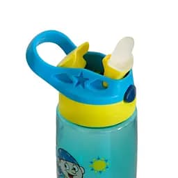 Дитяча пляшечка для води з трубочкою Baby bottle LB400 500ml синя поїлка для дитини - мініатюра 5