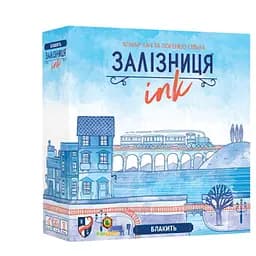 Настільна гра Kilogames Залізниця Inc. Блакить (Railroad Inc Blue Edition) (укр.) (11979)