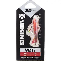 Балансир Viking Fishing Yeti Ice Jig 50mm 12.0g #7 Coral Trout - мініатюра 2