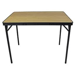 Складний стіл Bo-Camp Trafford 90x60 cm Brown (1404670), Світло-коричневий - мініатюра 2
