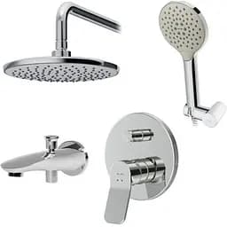 Душова система прихованого монтажу з виливом Am.Pm X-Joy FB85A10020, Хром