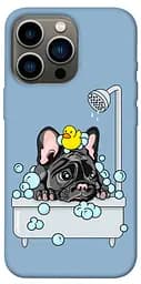 TPU чохол Dog in shower