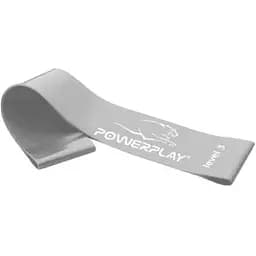Гумка для фітнесу PowerPlay 4140 Level 3 Stretch Band (11-15 кг) Сіра (PP_4140_Grey)