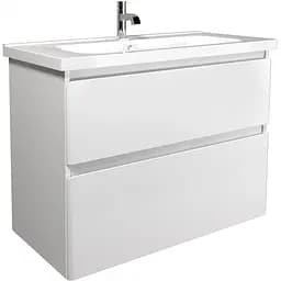 Тумба Мойдодир Палермо 90-U з умивальником ID-90 Білий