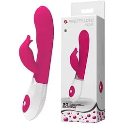 Вибратор кролик Pretty Love Felix 20.5 см розовый