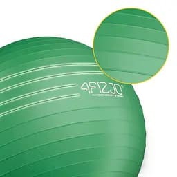 М'яч для фітнесу (фітбол) 4FIZJO 85 см Anti-Burst Green (P-5907739316394) - мініатюра 3