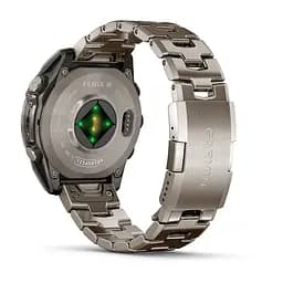 Смарт-годинник Garmin Fenix 8 47 мм AMOLED Сапфір Титан з прорізами Titanium - мініатюра 2