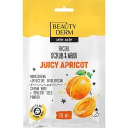Маска-скраб для обличчя Beauty Derm Juicy Apricot 10 мл