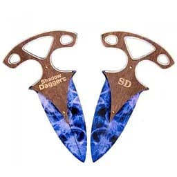 Комплект сувенірних дерев'яних ножів Сувенір-декор Тичковий Кристал DAG-C