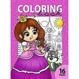 Розфарбовка А4 16 аркушів 22196(Р087/25)