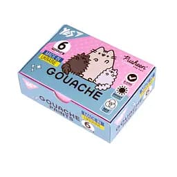 Фарби гуашеві Yes Pusheen 6 кольорів 20 мл (230400)