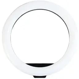 Селфи-кольцо Plokama LED PK-300 с диаметром 30 см 120 светодиодов 3 уровня яркости 3000K - 6000K черное