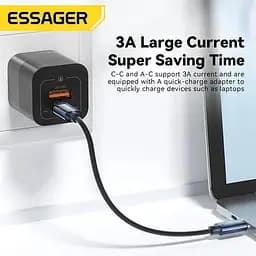 Набір перехідників Essager 4 в 1 + кабель USB Type-C to Type-C (ECJHZ-JH01-P) - мініатюра 4