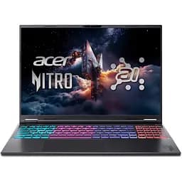 Ноутбук Игровой ACER Nitro 16S AI AN16S-61-R44A, AMD Ryzen AI 7 350 до 5GHz, 16" WQXGA, 16GB, SSD 1TB, NVIDIA GeForce RTX 5070 8GB, Free Dos