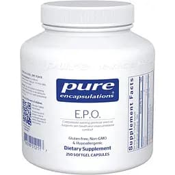 Масло примули вечерней Pure Encapsulations Evening Primrose Oil 250 капсул