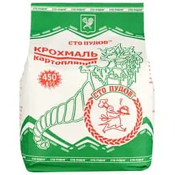Крохмаль картопляний Сто Пудів 450 г (400809)