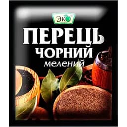 Перець чорний Еко мелений 10 г (1934)