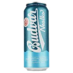 Пиво безалкогольное Budweiser Budvar Nealko, светлое, 0,5%, ж/б, 0,5 л (921766)