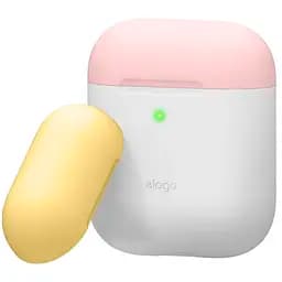 Чохол Elago Duo Case White/Pink/Yellow для Airpods різноколірний (EAPDO-WH-PKYE)