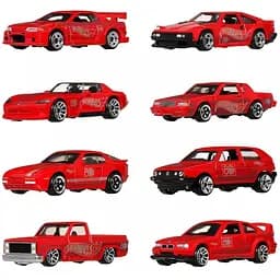 Набір Hot Wheels 80 років драйву Mattel тематичний 8 машинок (JGK09)