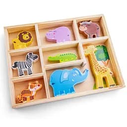 Ігровий набір New Classic Toys Тварини Сафарі у коробці (11851) - мініатюра 2
