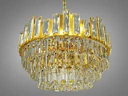 Сучасна кришталева люстра для залу спальні вітальні Diasha 201014-500G - мініатюра 2