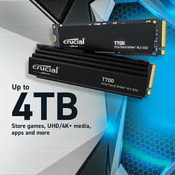 Накопичувач SSD M.2 2280 4TB T700 Micron (CT4000T700SSD5) - мініатюра 2
