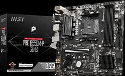 Материнская плата MSI B550M-P Pro GEN3 Socket AM4 (PRO B550M-P GEN3) Б/У