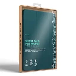 Чохол-книжка для планшета Apple iPad Pro 11 (2020)/Pro 11 (2021)/Pro 11 (2022) A2435/A2761/A2762, Smart Fold Pen, зелений, 11 дюймів, з екошкіри + TPU, з магнітною застібкою, підставкою, тримачем під стилус, протиударний, з функцією Wake/Sleep - мініатюра 8