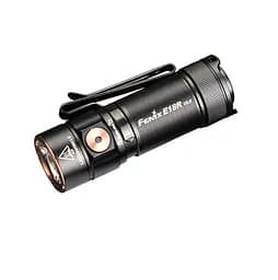 Ручной мини фонарик Fenix E18R V2.0 1200лм USB Type-C с магнитом (Черный)