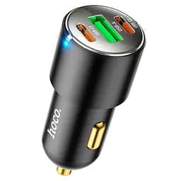 Автомобильное зарядное устройство Hoco NZ6 PD45W 3-port ( 2C1A ) car charger Черный