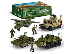 Конструктор Военный транспорт, iBlock (PL-921-430), от 280 до 385 дет.
